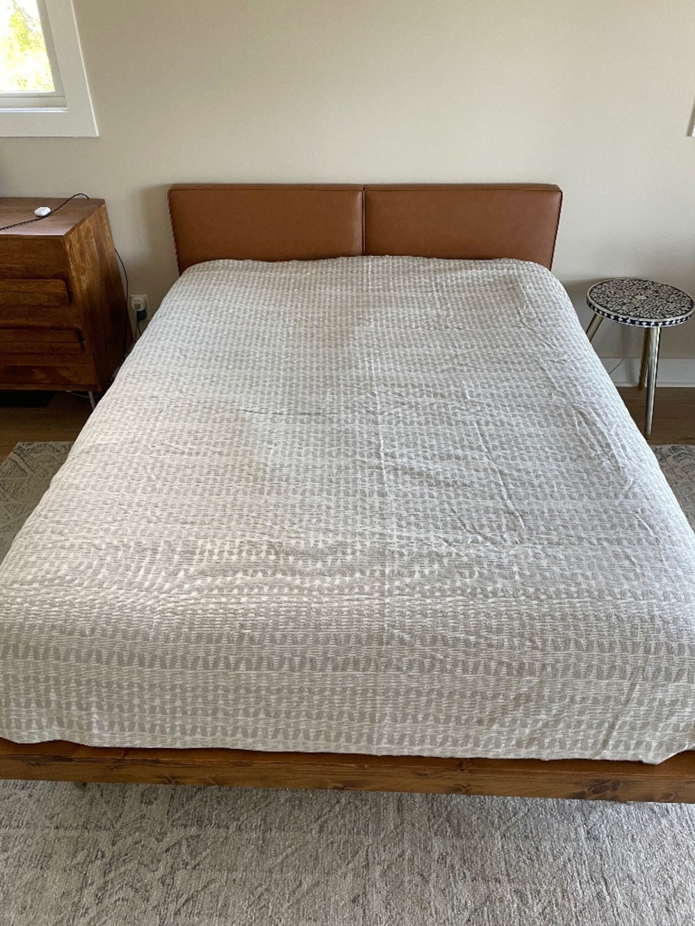 West Elm duvet cover
